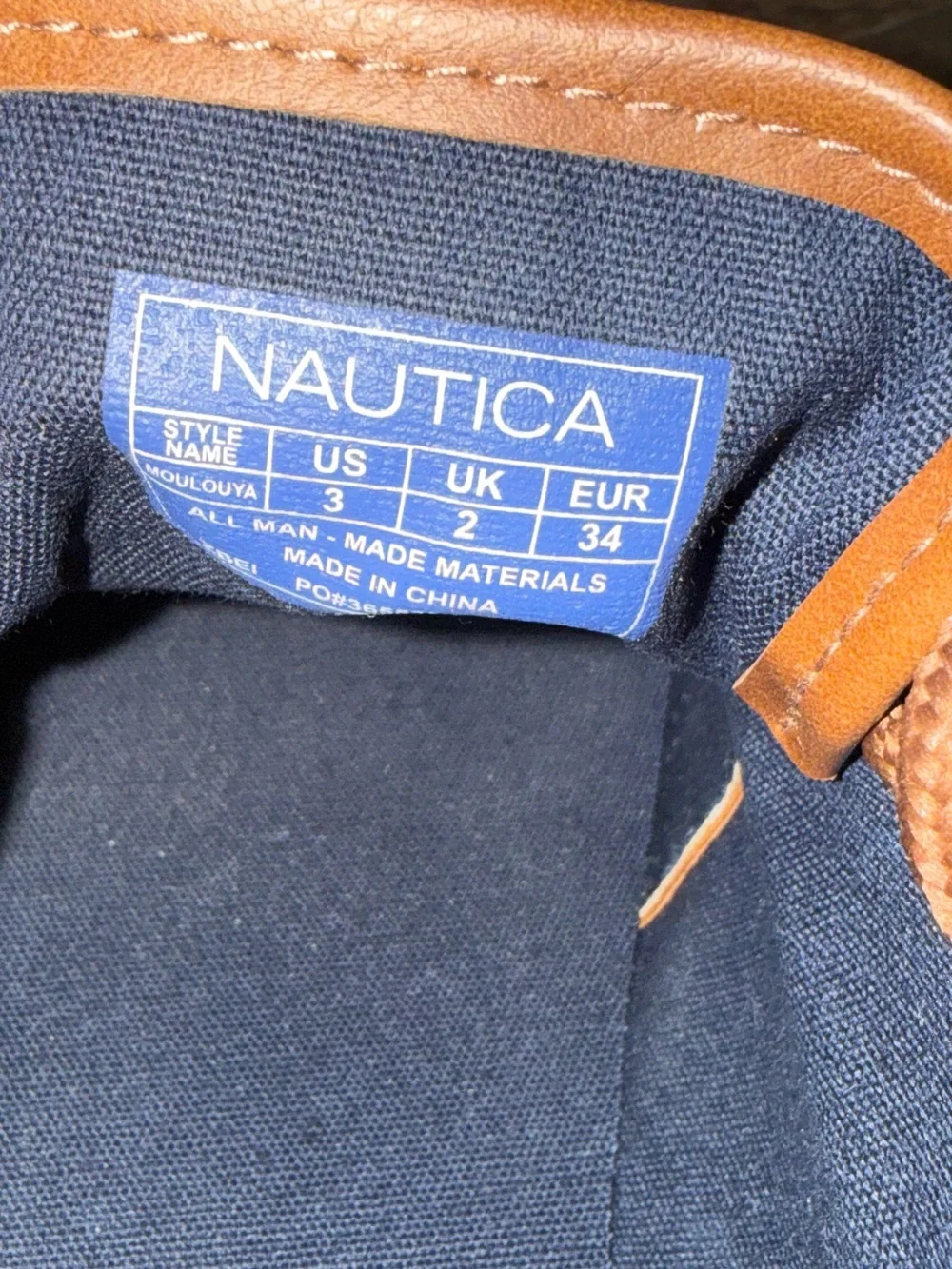 NWOT Nautica Kids Moulouya Shoe
